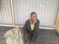 Homeless people out in the cold in Gauteng
